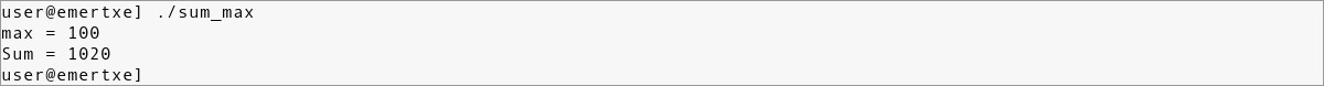 a2_1 Sample output | Test case 1