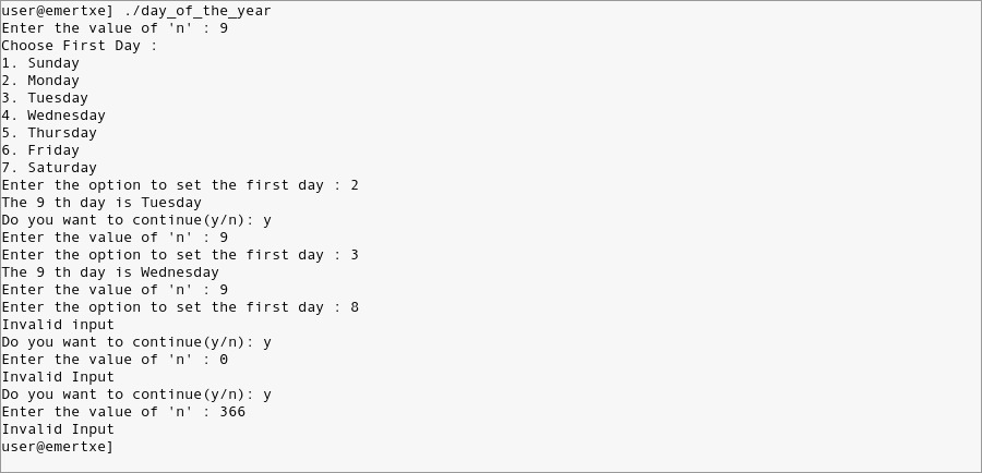 a5_1 Sample output | Test case 1 | QT assignments