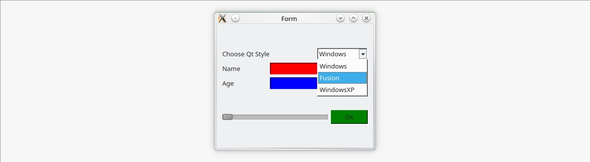 QT programming Examples