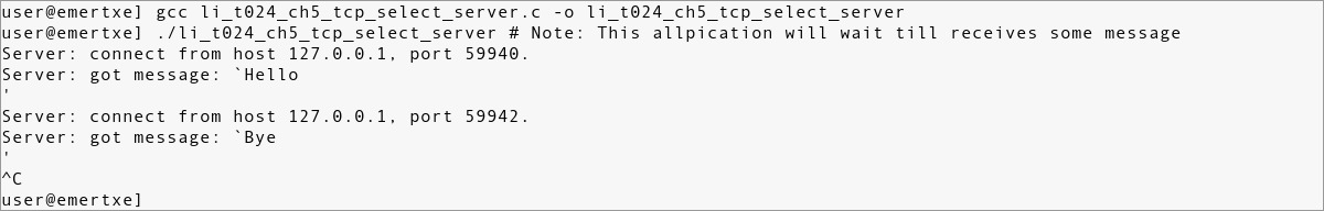 li_t024_ch5_tcp_select_server Linux Internals Programming Examples - 24
