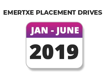 Emertxe IoT and Embedded Systems Freshers Placement News:  Jan – June 2019