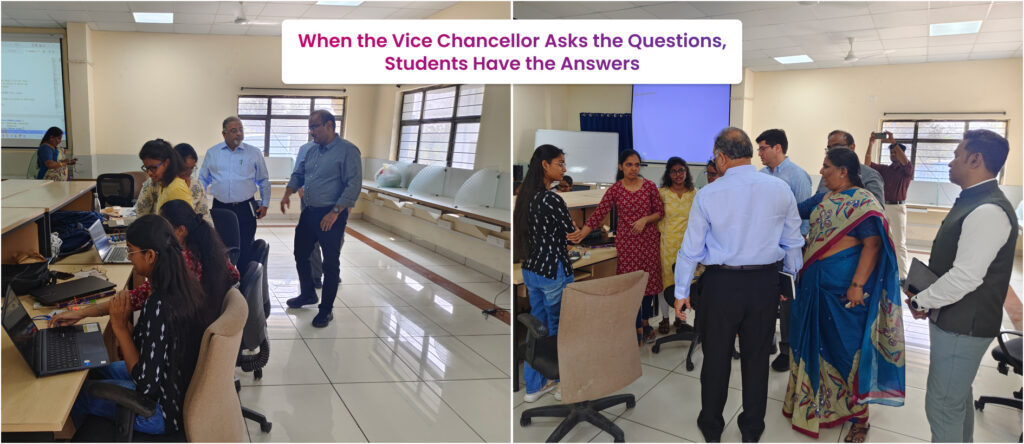 JNTUH Vice Chancellor inspects embedded systems training progress, reviews student projects